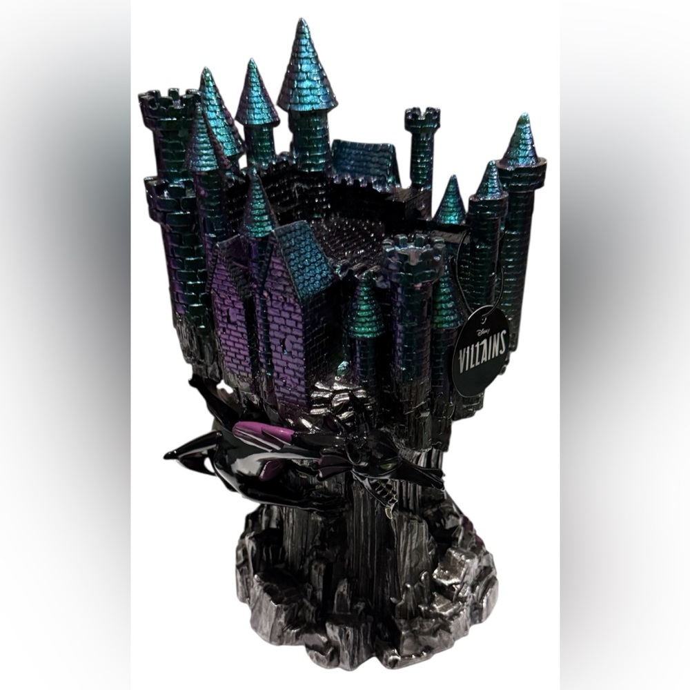 BBW Bundle π Maleficent Dragon Castle Candle Holder w/ Candles & Soap Disney - Picture 11 of 16